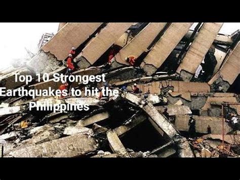 Top 10 Strongest Earthquakes to hit the Philippines – .